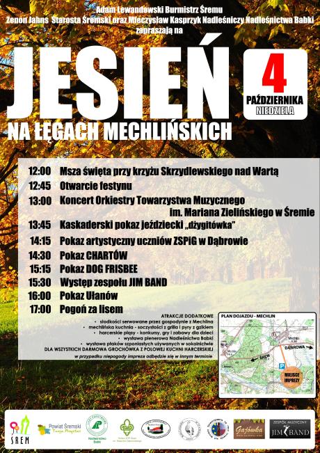 Jesień na Łęgach Mechlińskich