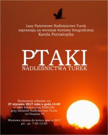 Wernisaż wystawy ''Ptaki Nadlesnictwa Turek''