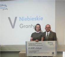 Niebieski grant na zielony projekt