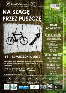 I Rajd rowerowy "Na szagę przez Puszczę"